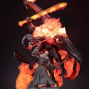 ロード・オブ・ザ・リング デラックス フィギュラル ライト ガンダルフ VS バルログ/LORD OF THE RINGS 2021 PALADONE  PRODUCTS Deluxe Figural Light GANDALF VS. BALROG 映画 ファンタジー 指輪物語 [並行輸入品]